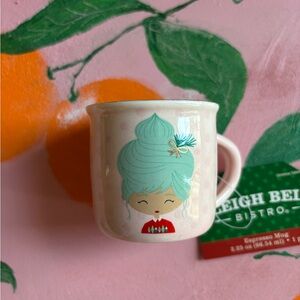 Sleigh Bell “Kitchy” Bistro Espresso Mug